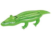 Saltea gonflabila sub forma de crocodil cu manere, 167x89 cm